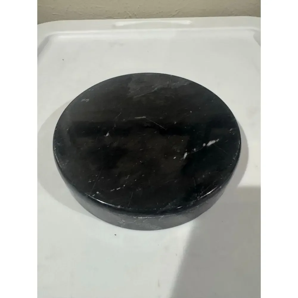 Hand Carved Etched Marble Ashtray